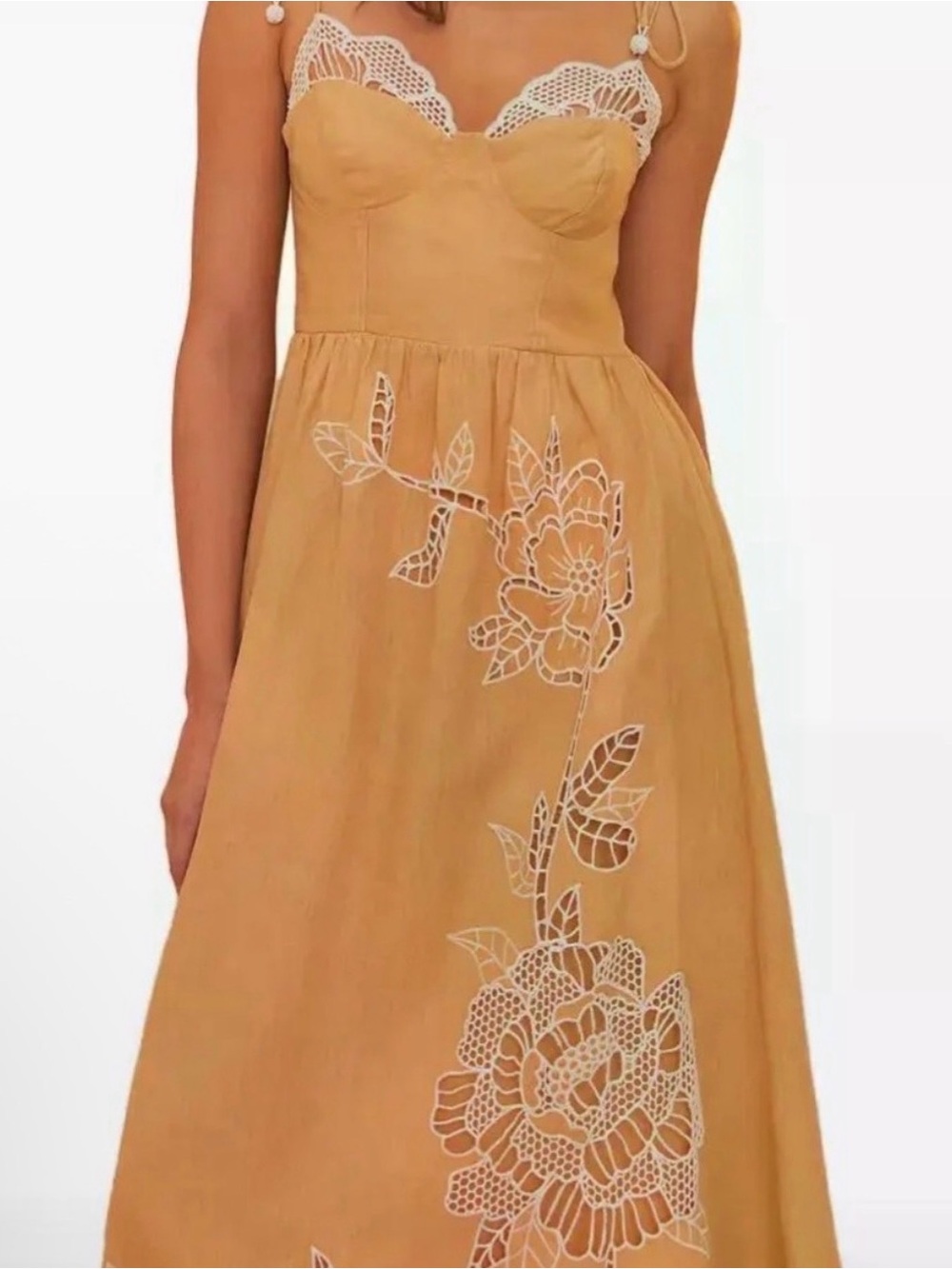 Caroline Constas Linen dress